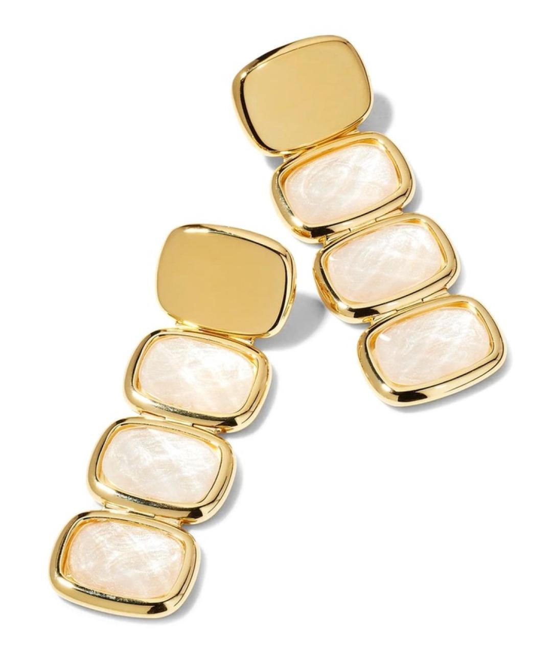 IVI Золотые серебряные серьги, фото 2