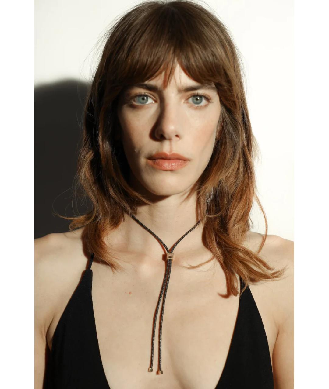 IVI Желтое серебряное колье, фото 2