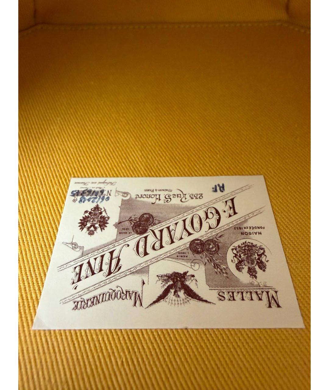 GOYARD Коричневая кожаная сумка через плечо, фото 8