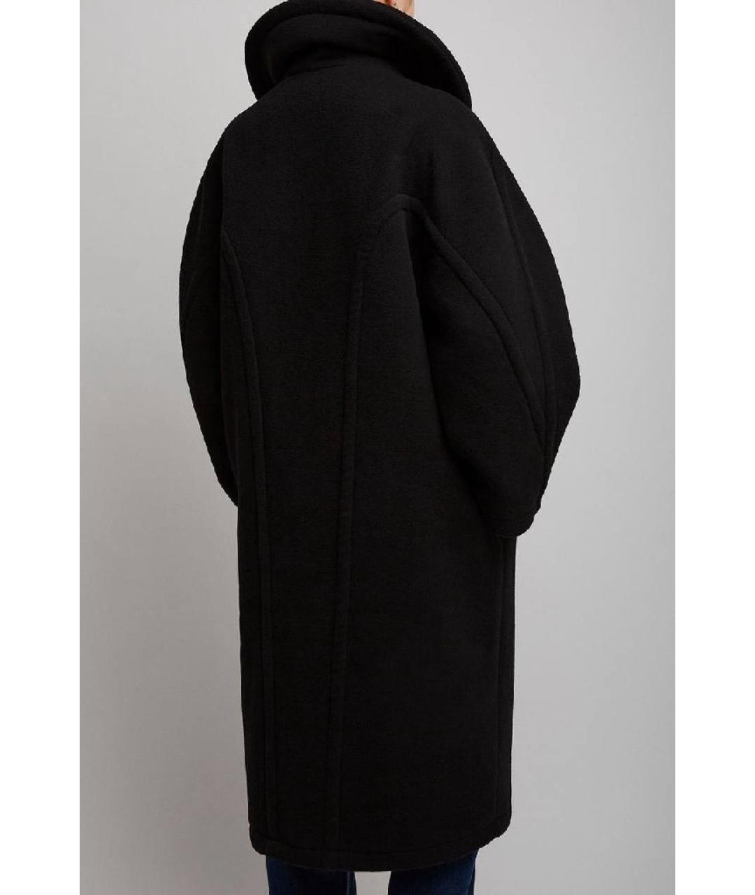 THE ROW Черное шерстяное пальто, фото 5