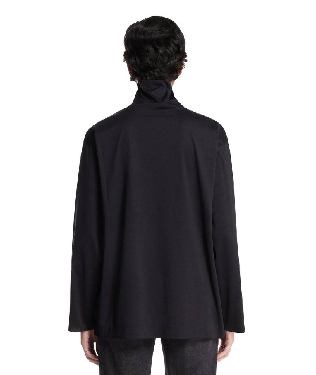 THE ROW Черная хлопковая водолазка, фото 4