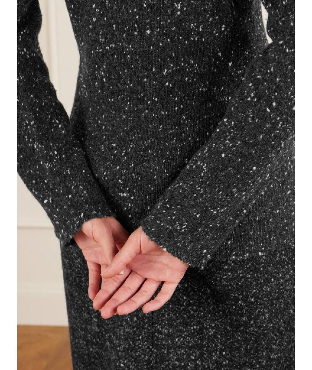 THE ROW Черный шерстяной джемпер / свитер, фото 5