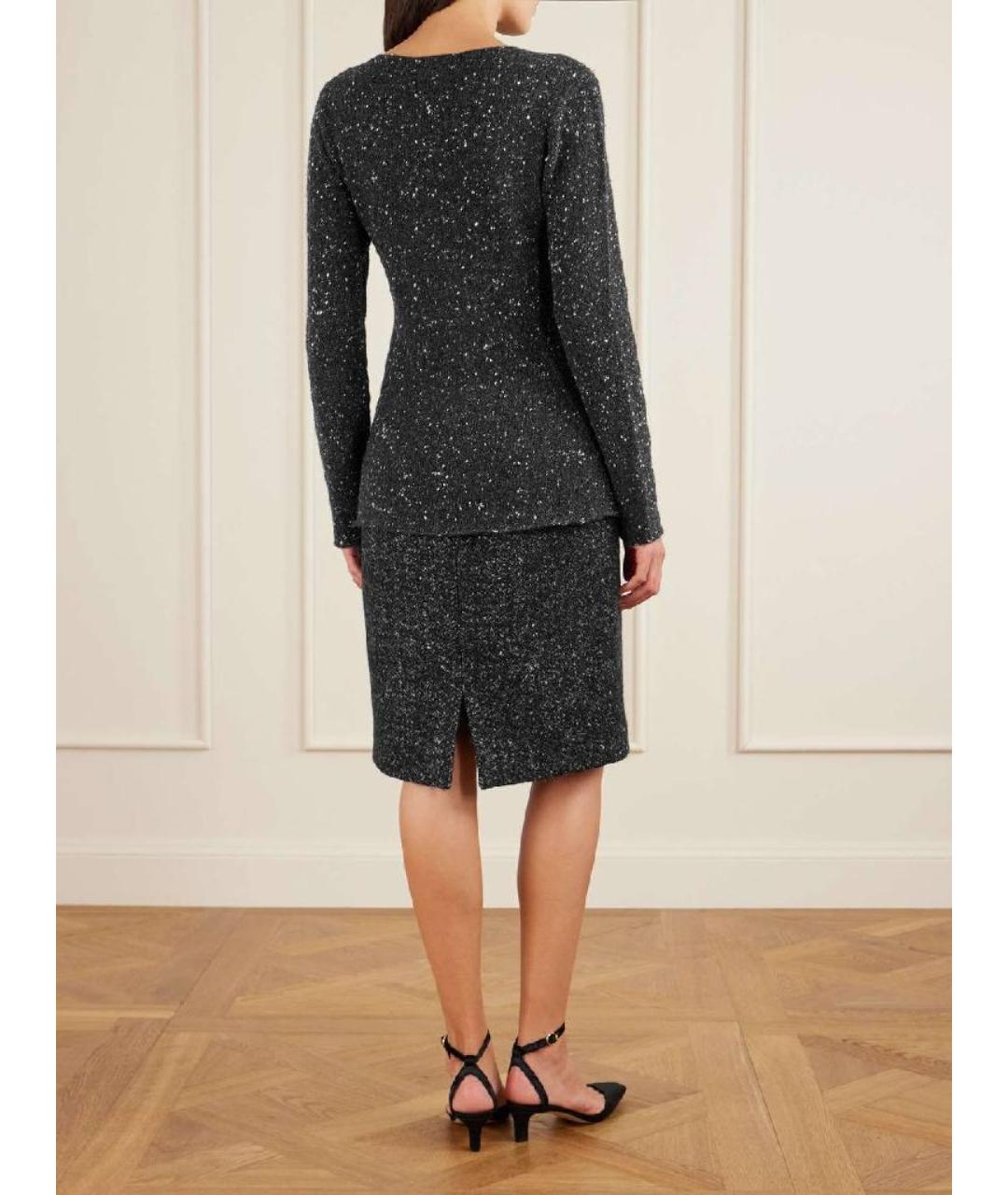 THE ROW Черный шерстяной джемпер / свитер, фото 4