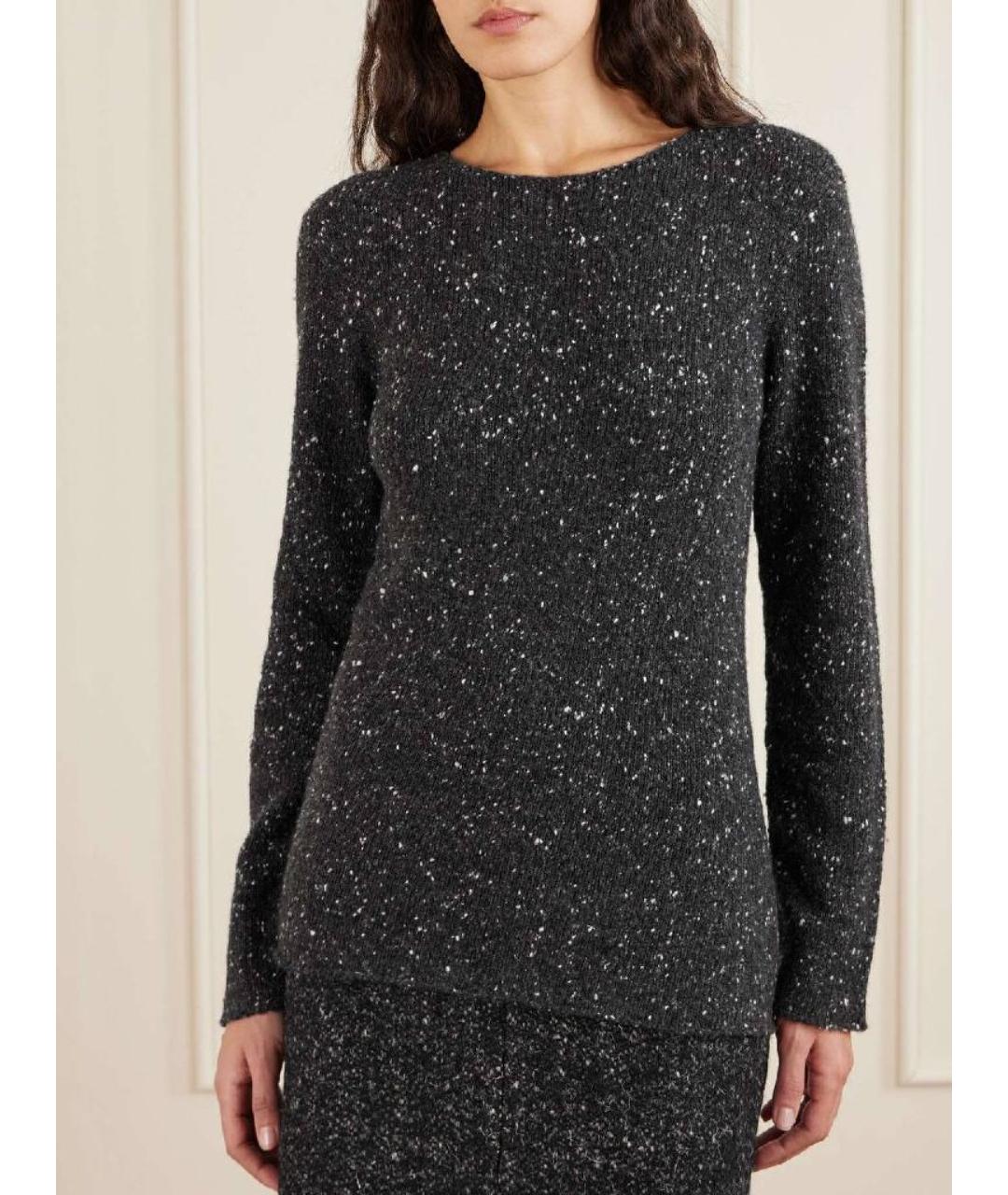 THE ROW Черный шерстяной джемпер / свитер, фото 3