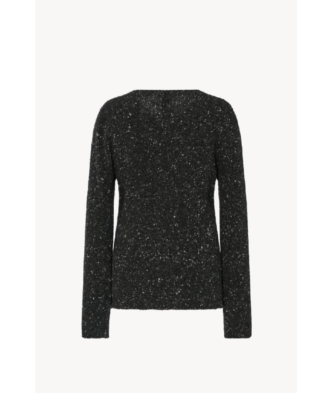 THE ROW Черный шерстяной джемпер / свитер, фото 2