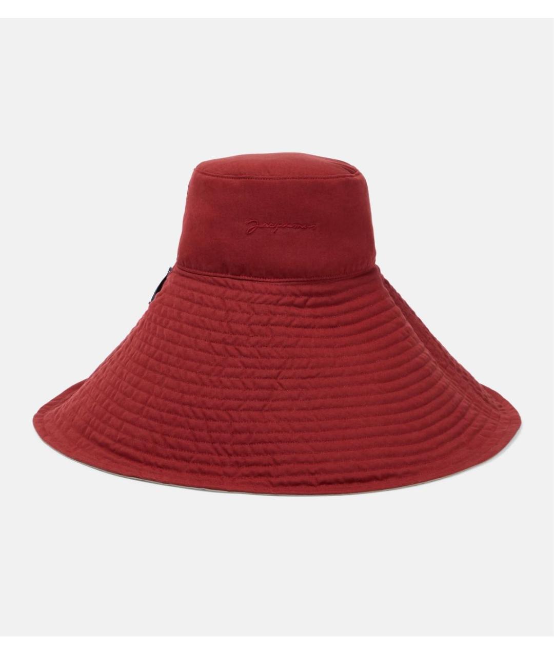 JACQUEMUS Бежевая хлопковая шляпа, фото 6