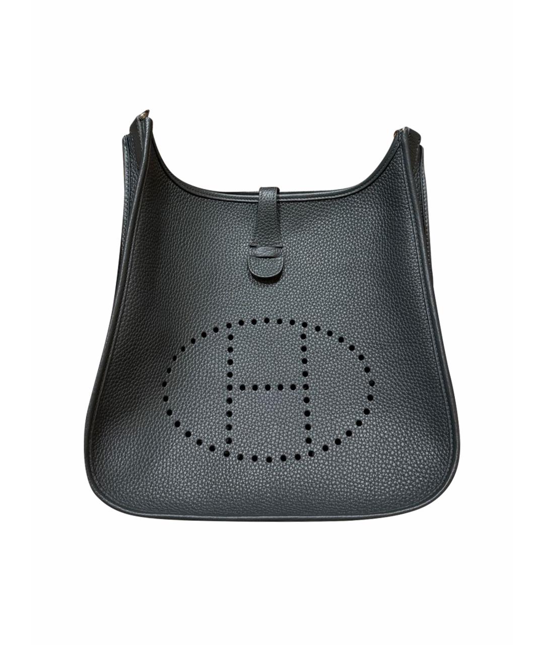 HERMES Зеленая кожаная сумка через плечо, фото 1