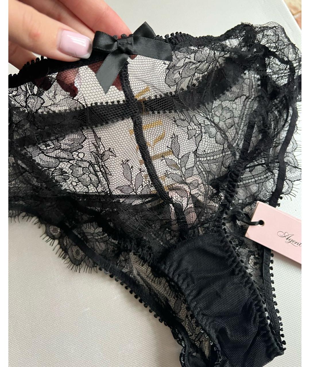 AGENT PROVOCATEUR Черные трусы, фото 5