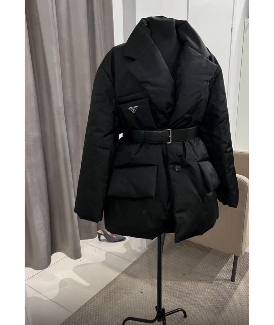 PRADA Черный пуховик, фото 4