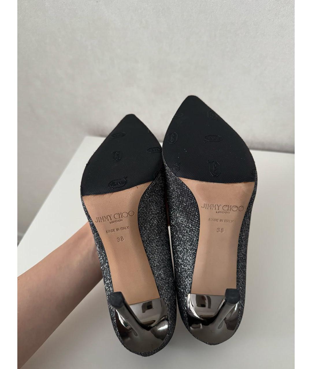 JIMMY CHOO Серые туфли, фото 4