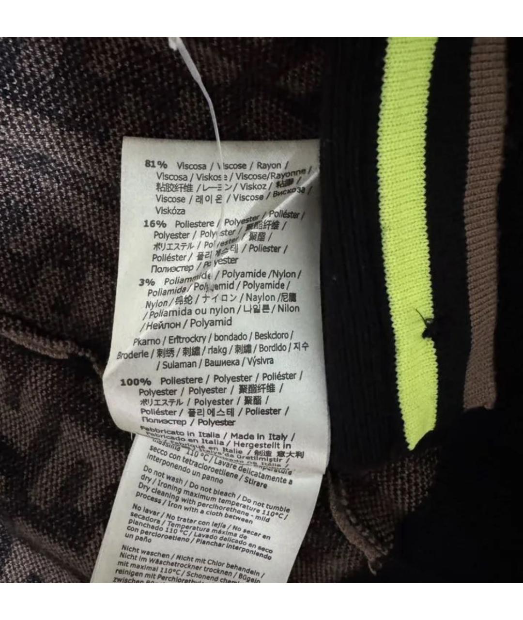 FENDI Мульти вискозный джемпер / свитер, фото 5