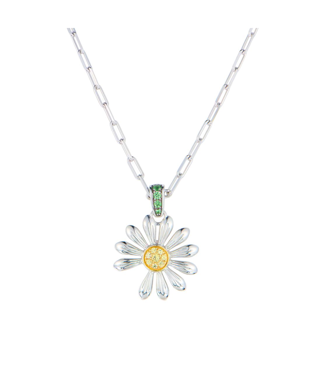 JACOB&CO Белое серебряное колье, фото 1