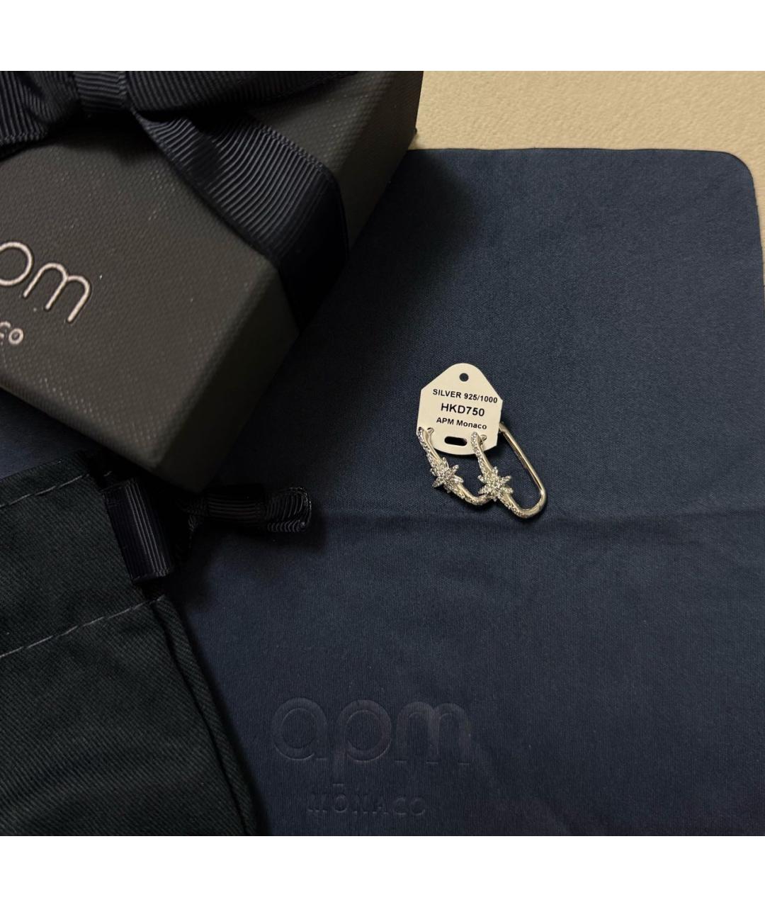 APM Monaco Серебряные серебряные серьги, фото 3