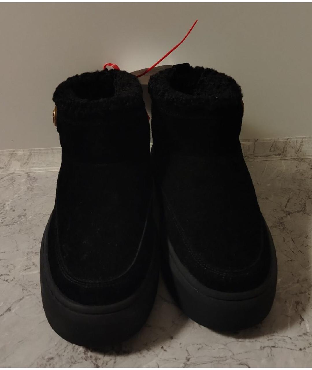 PINKO Черные замшевые ботинки, фото 2