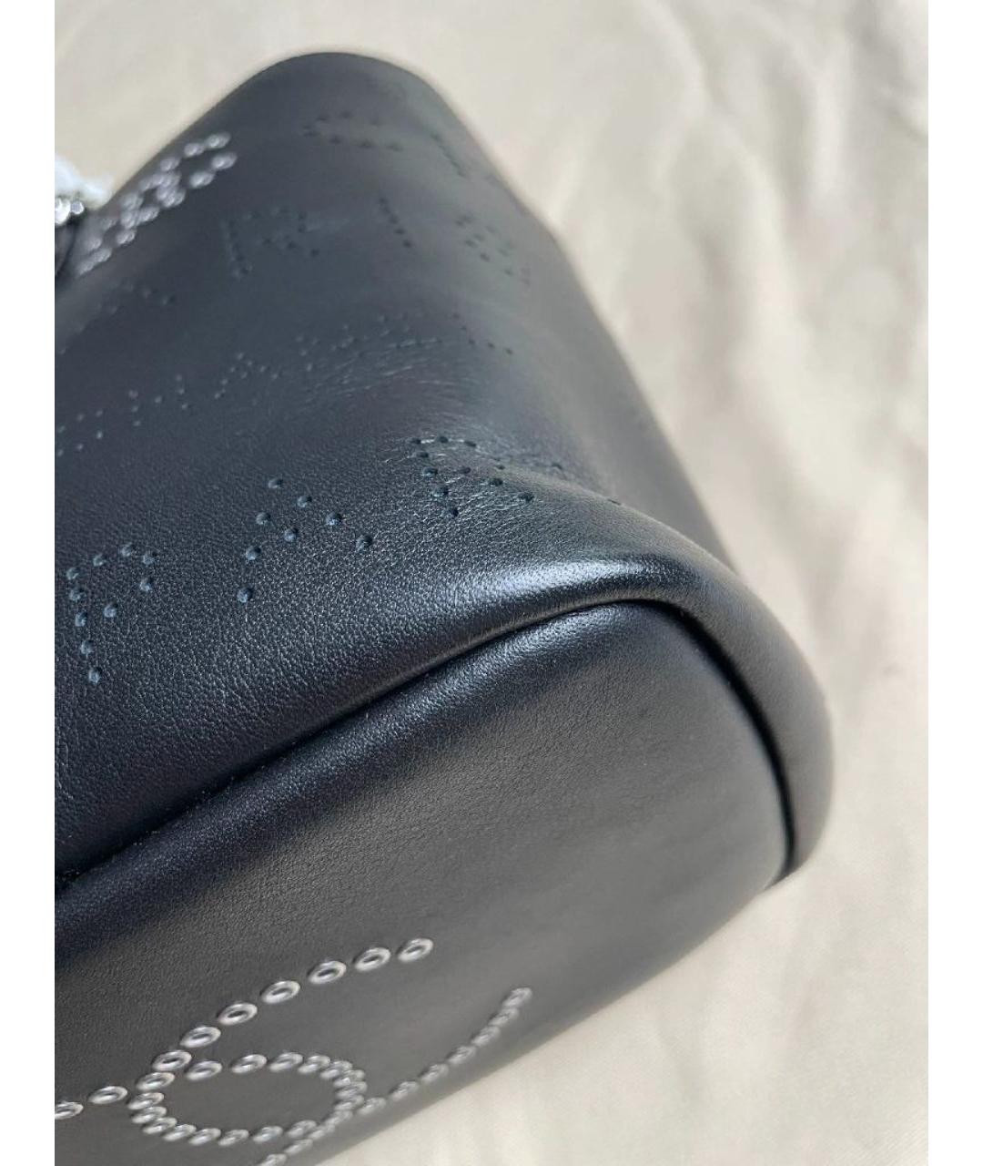 CHANEL Черная кожаная сумка тоут, фото 6