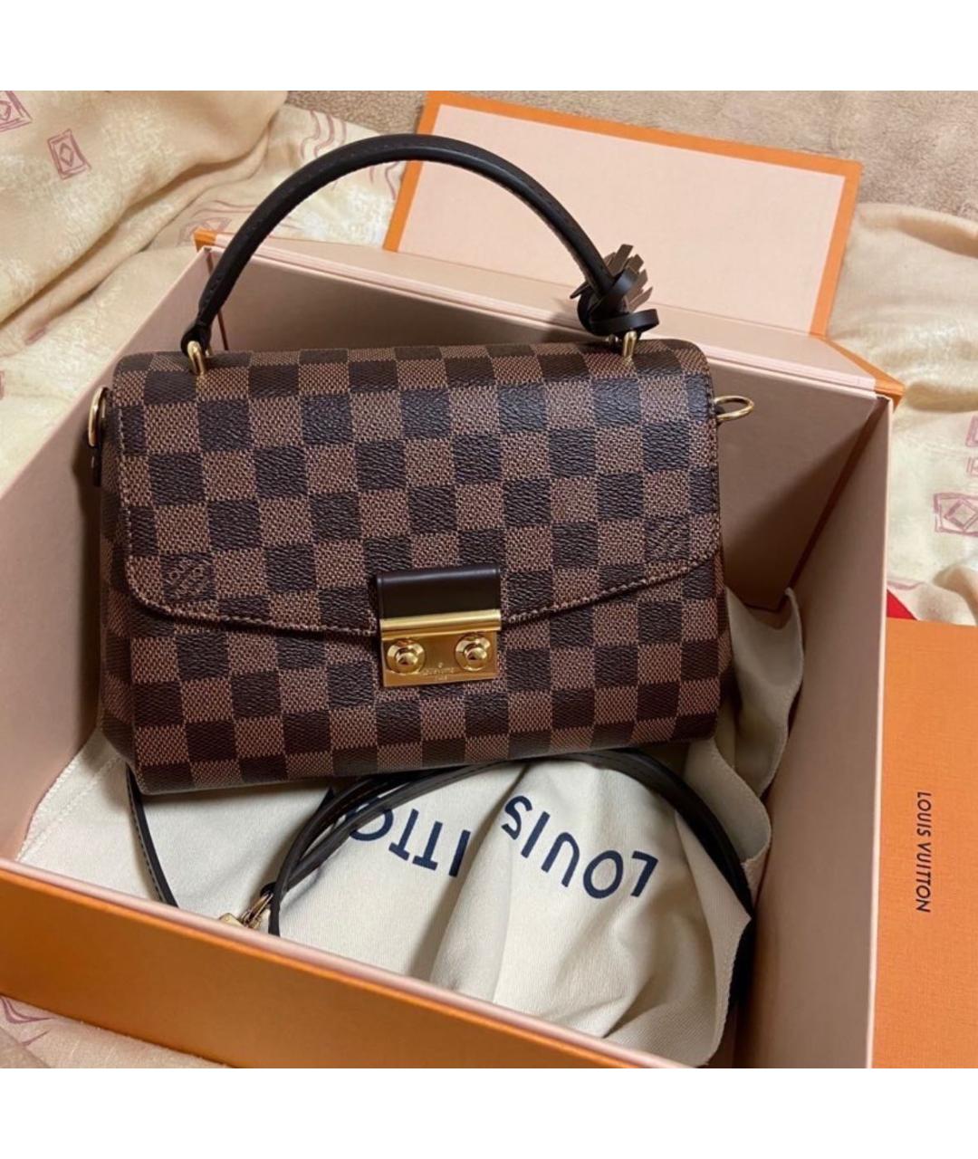 LOUIS VUITTON Коричневая сумка через плечо, фото 2