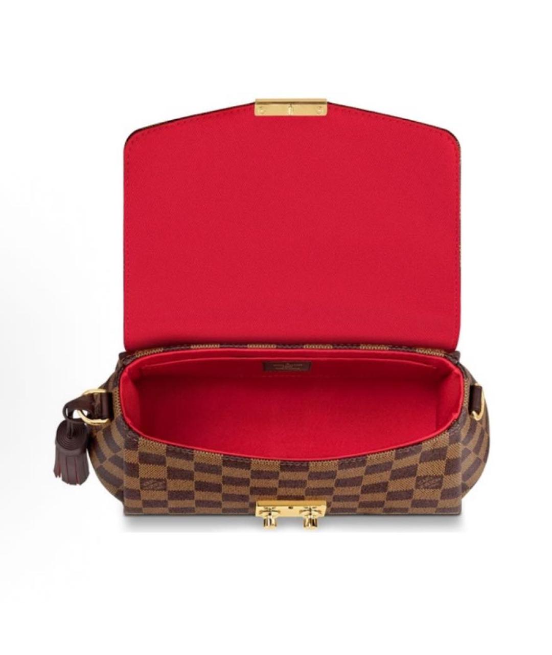 LOUIS VUITTON Коричневая сумка через плечо, фото 4