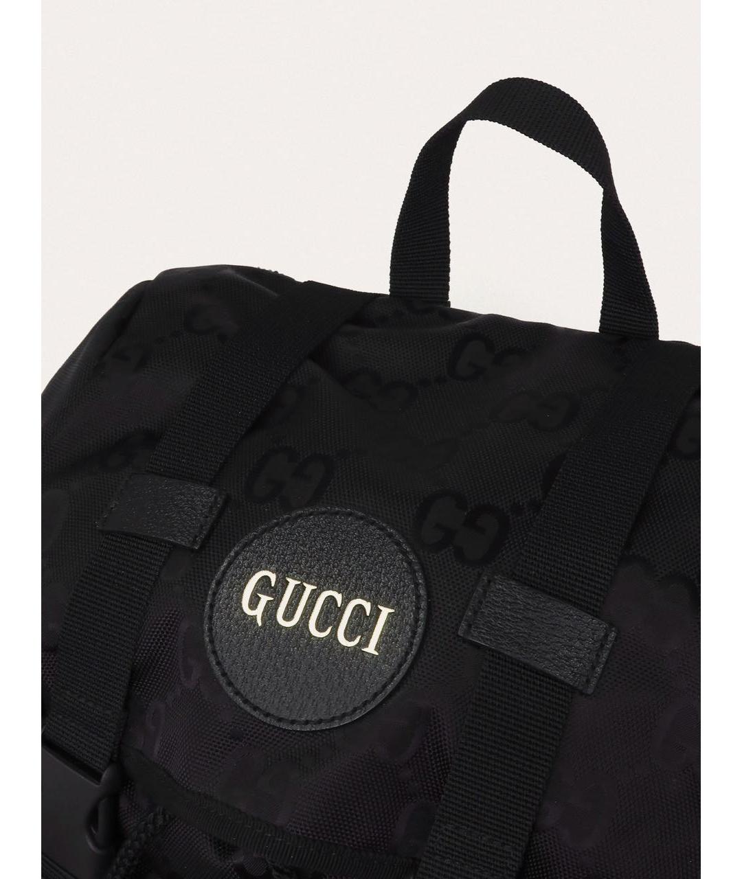 GUCCI Черный тканевый рюкзак, фото 8