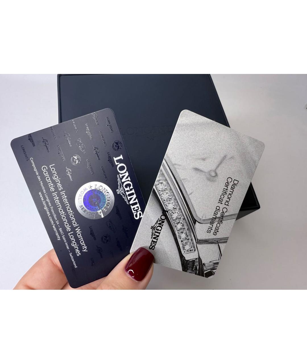 LONGINES Серебряные металлические часы, фото 5