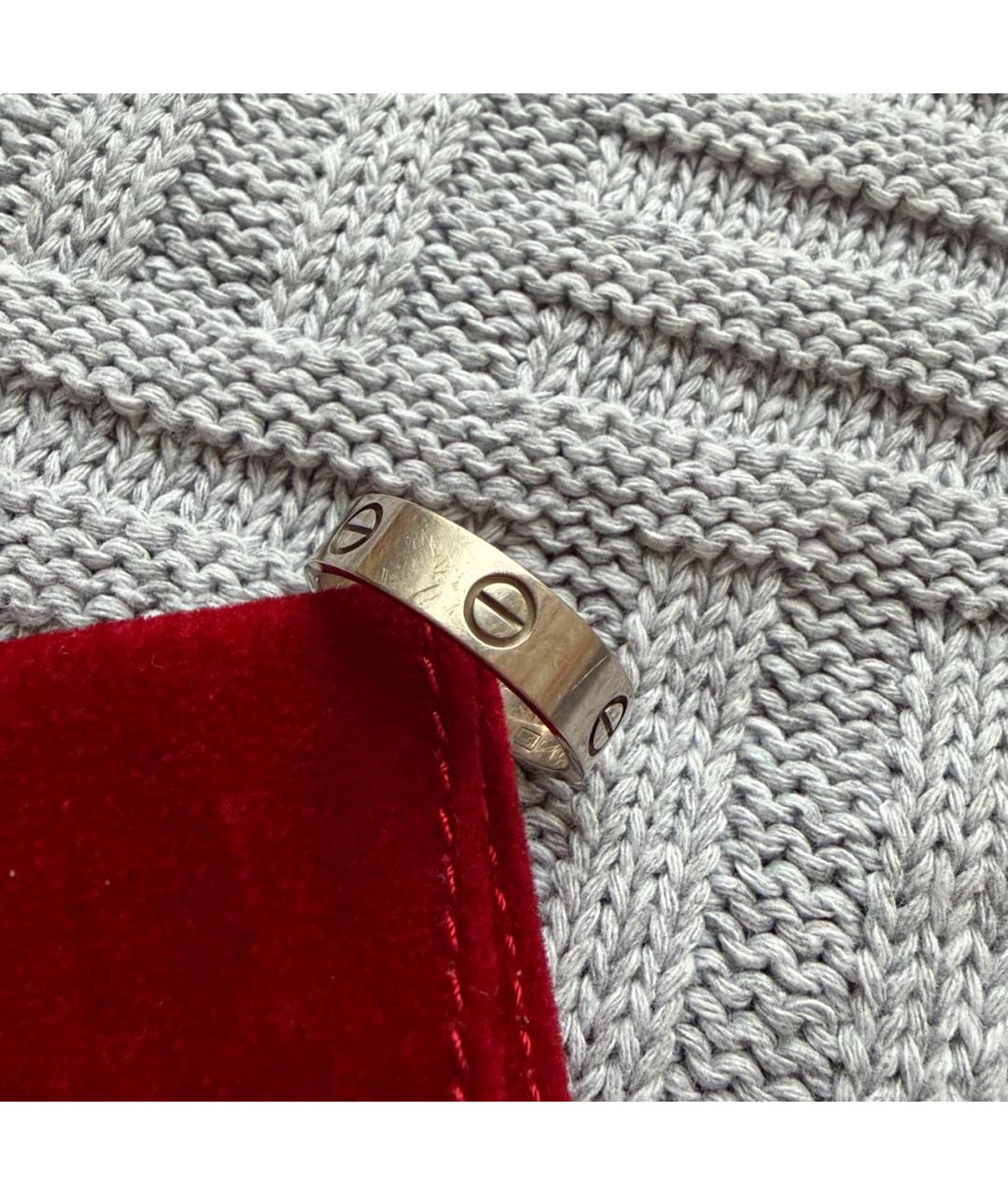 CARTIER Серебряное кольцо из белого золота, фото 5