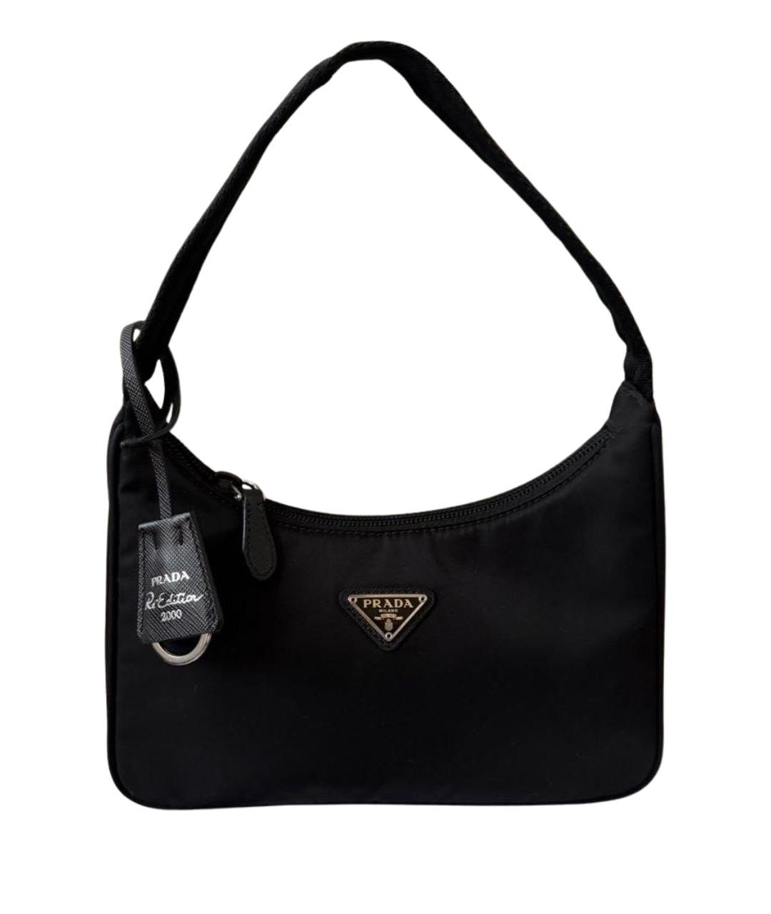 PRADA Черная сумка с короткими ручками, фото 1