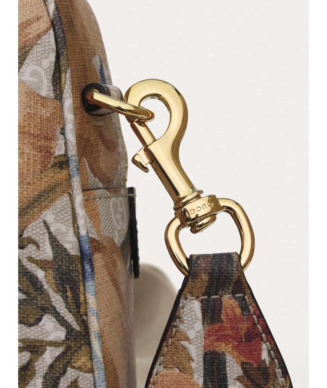 GUCCI Мульти кожаная сумка с короткими ручками, фото 8