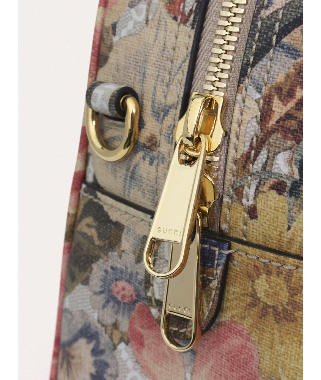 GUCCI Мульти кожаная сумка с короткими ручками, фото 4