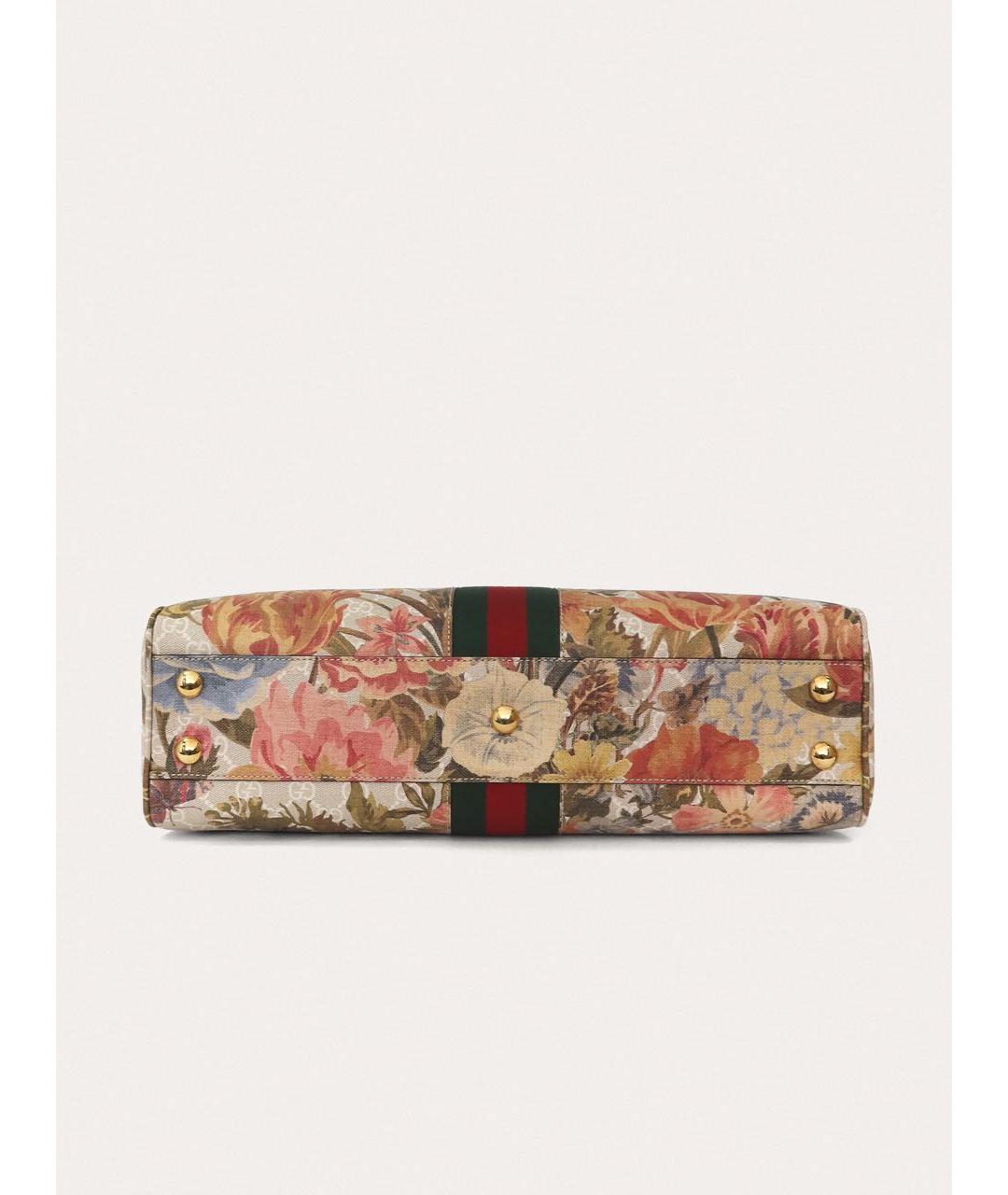 GUCCI Мульти кожаная сумка с короткими ручками, фото 5