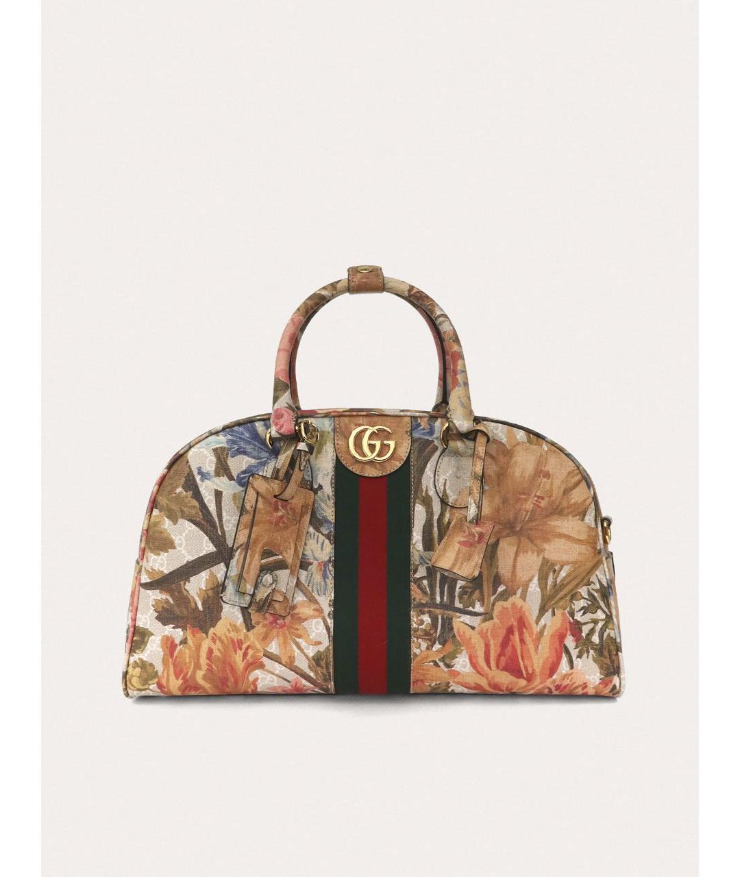 GUCCI Мульти кожаная сумка с короткими ручками, фото 9