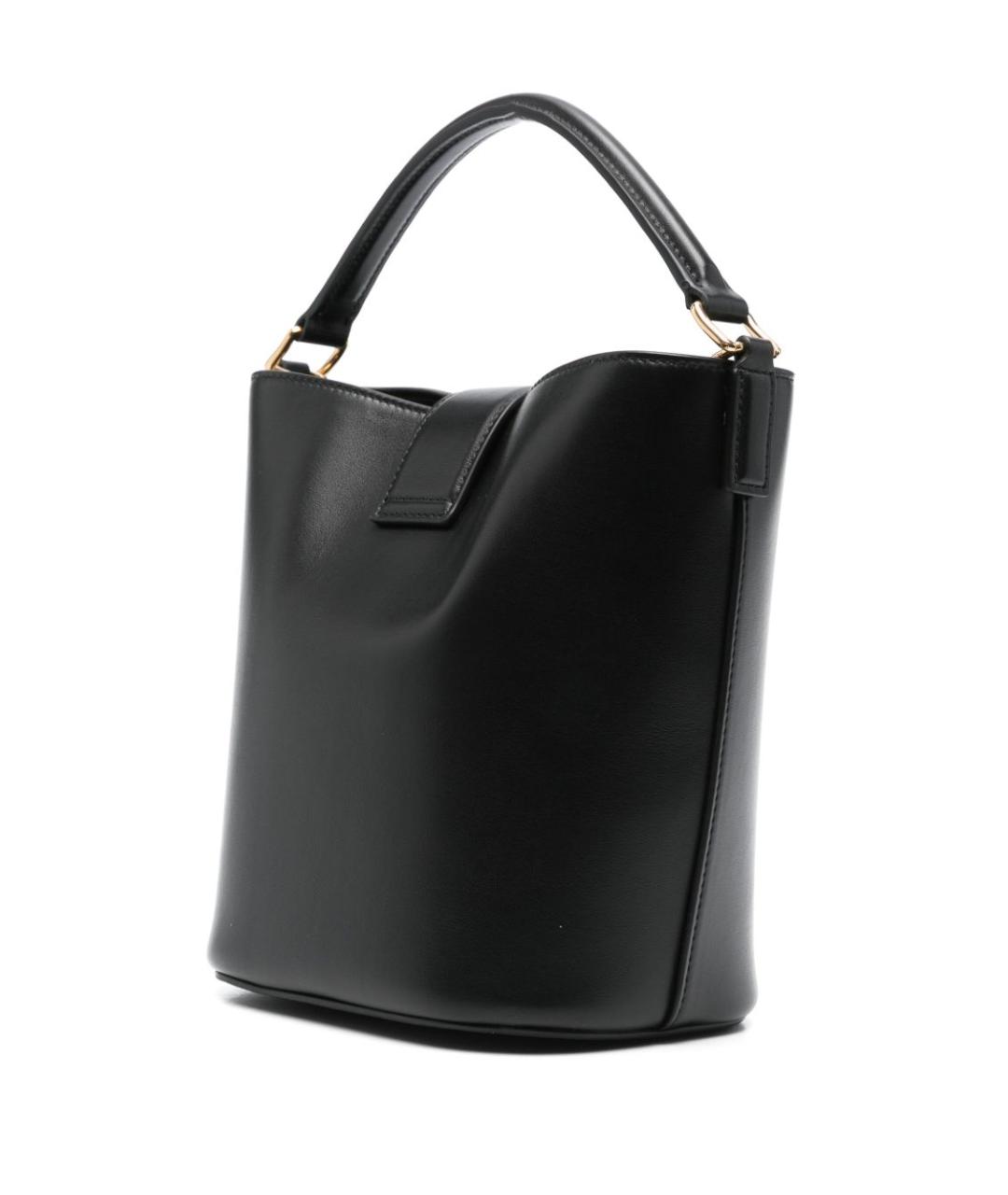 CELINE Черная кожаная сумка тоут, фото 3