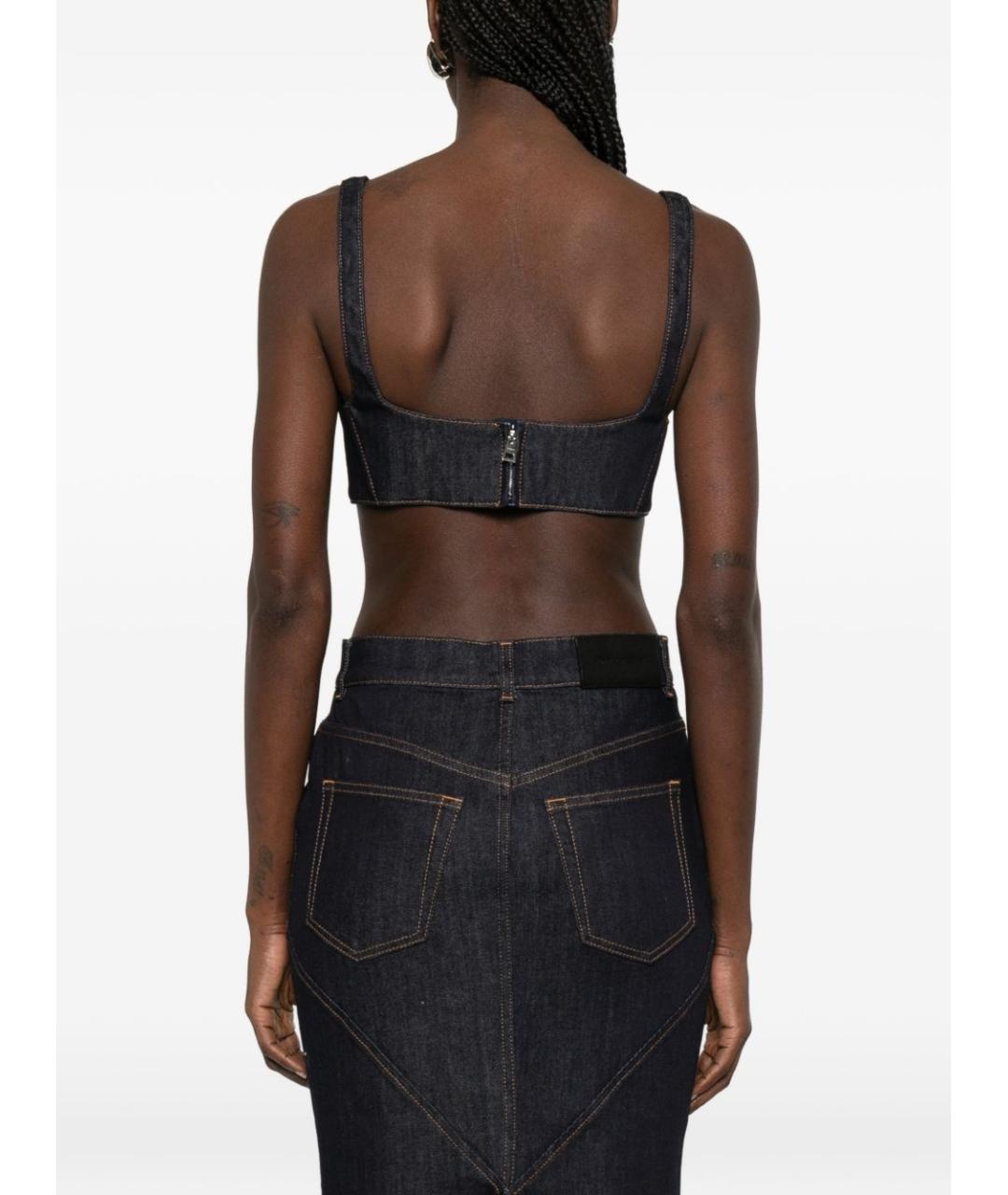 GIVENCHY Синяя хлопковая майка, фото 4