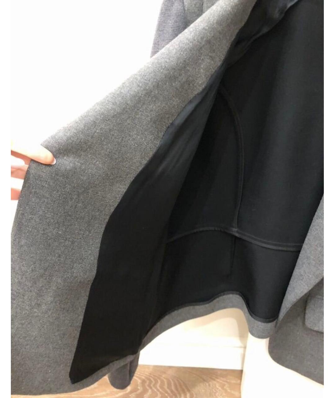 SPORT MAX CODE Серый шерстяной жакет/пиджак, фото 7