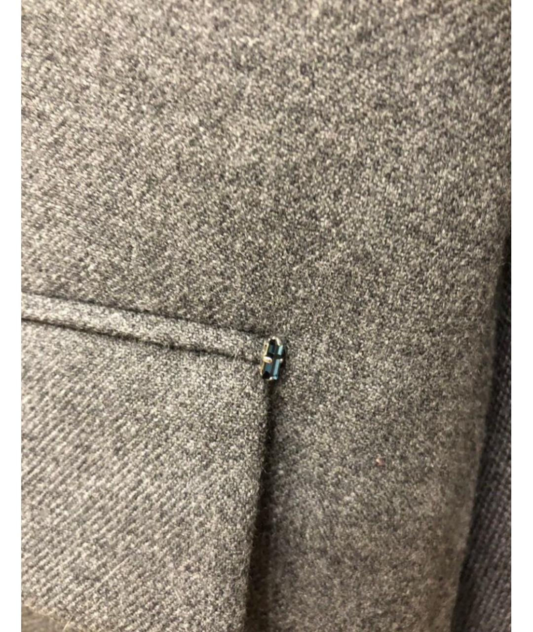 SPORT MAX CODE Серый шерстяной жакет/пиджак, фото 6