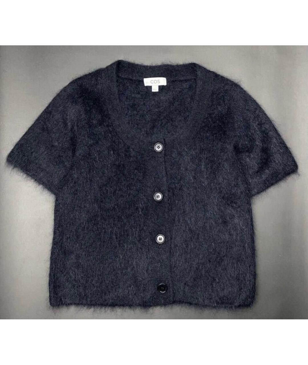 COS Темно-синий шерстяной джемпер / свитер, фото 10