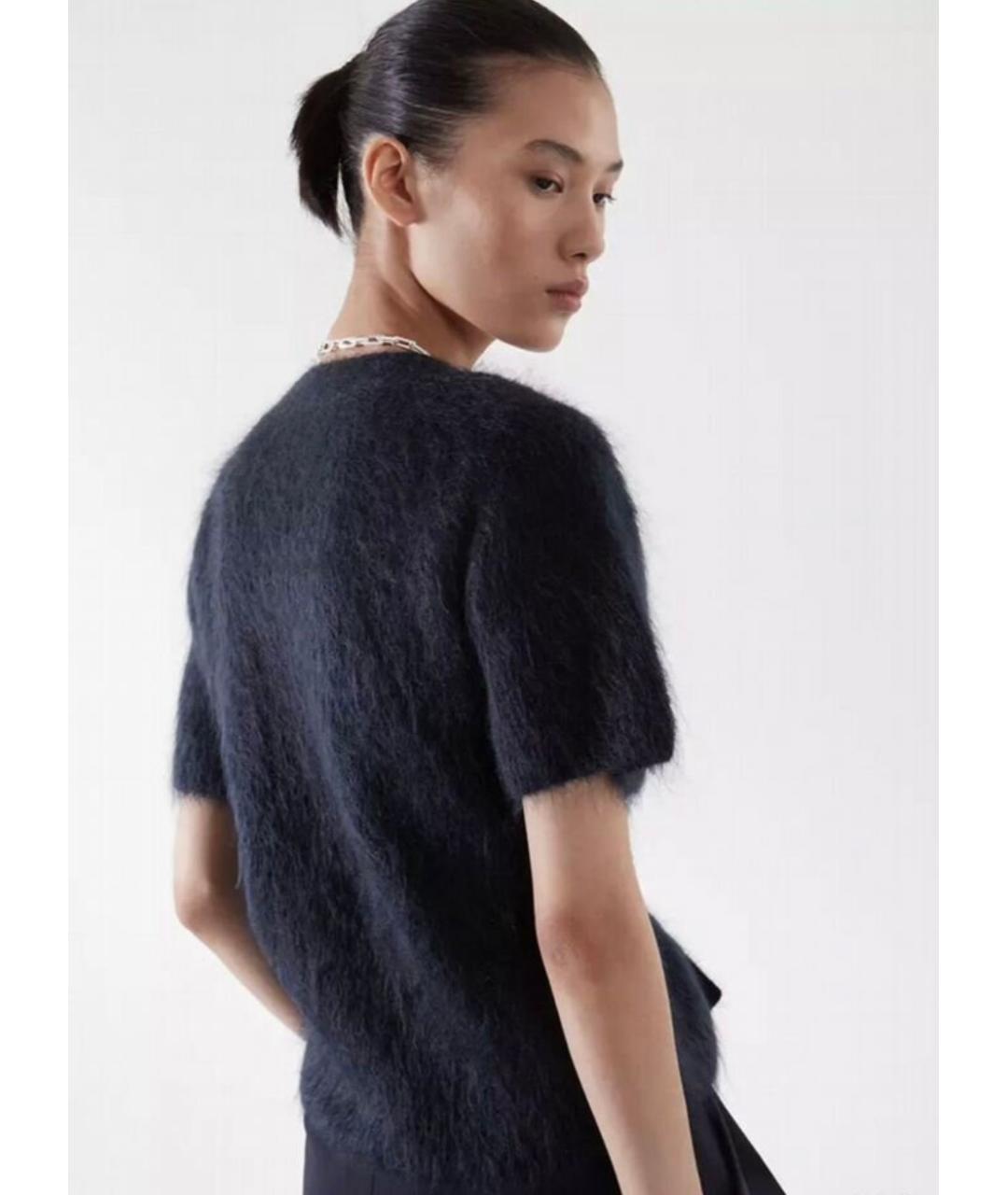 COS Темно-синий шерстяной джемпер / свитер, фото 9