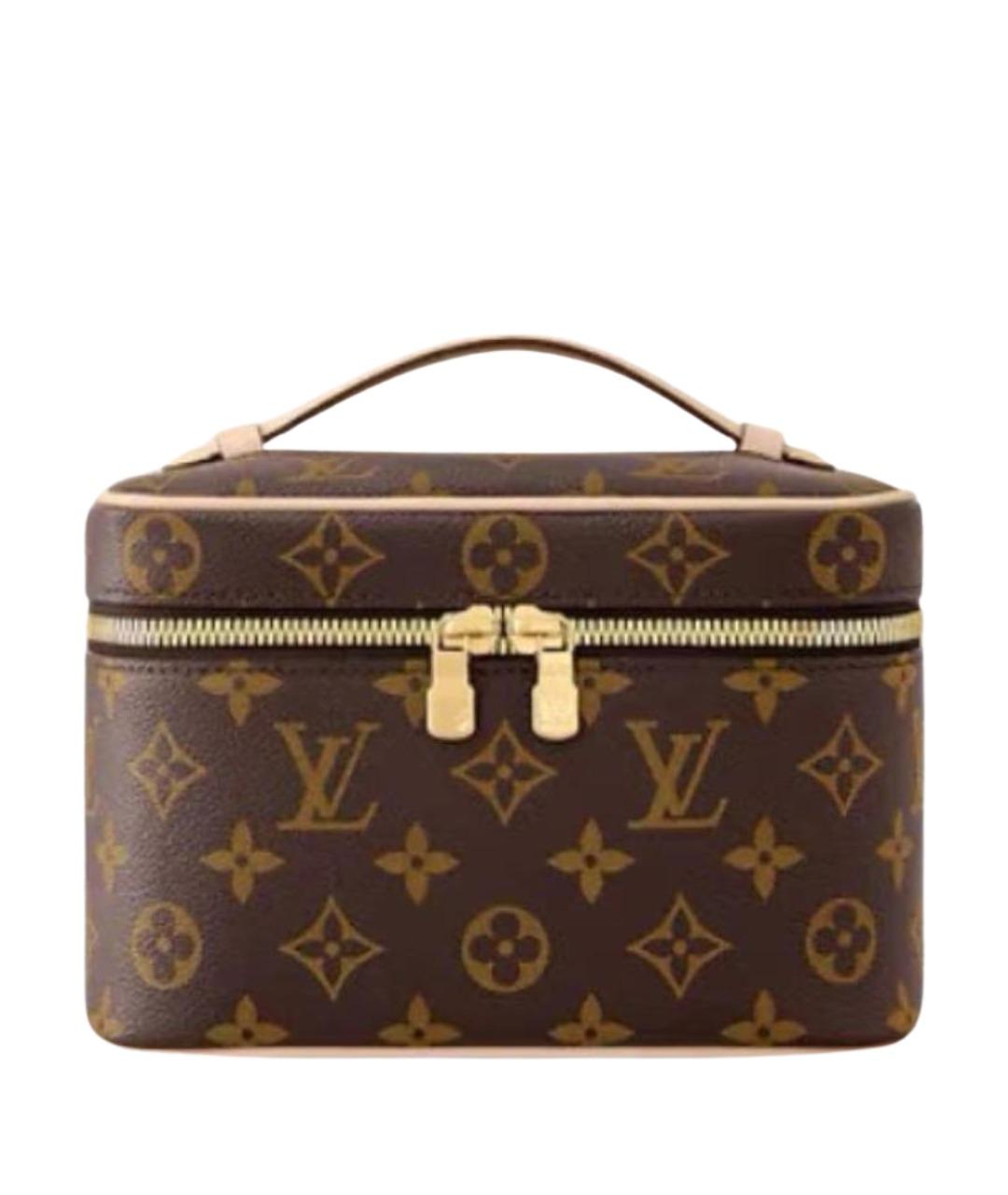 LOUIS VUITTON Коричневая косметичка, фото 1