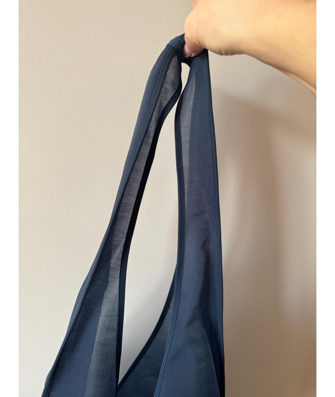 THE ROW Темно-синяя пляжная сумка, фото 9