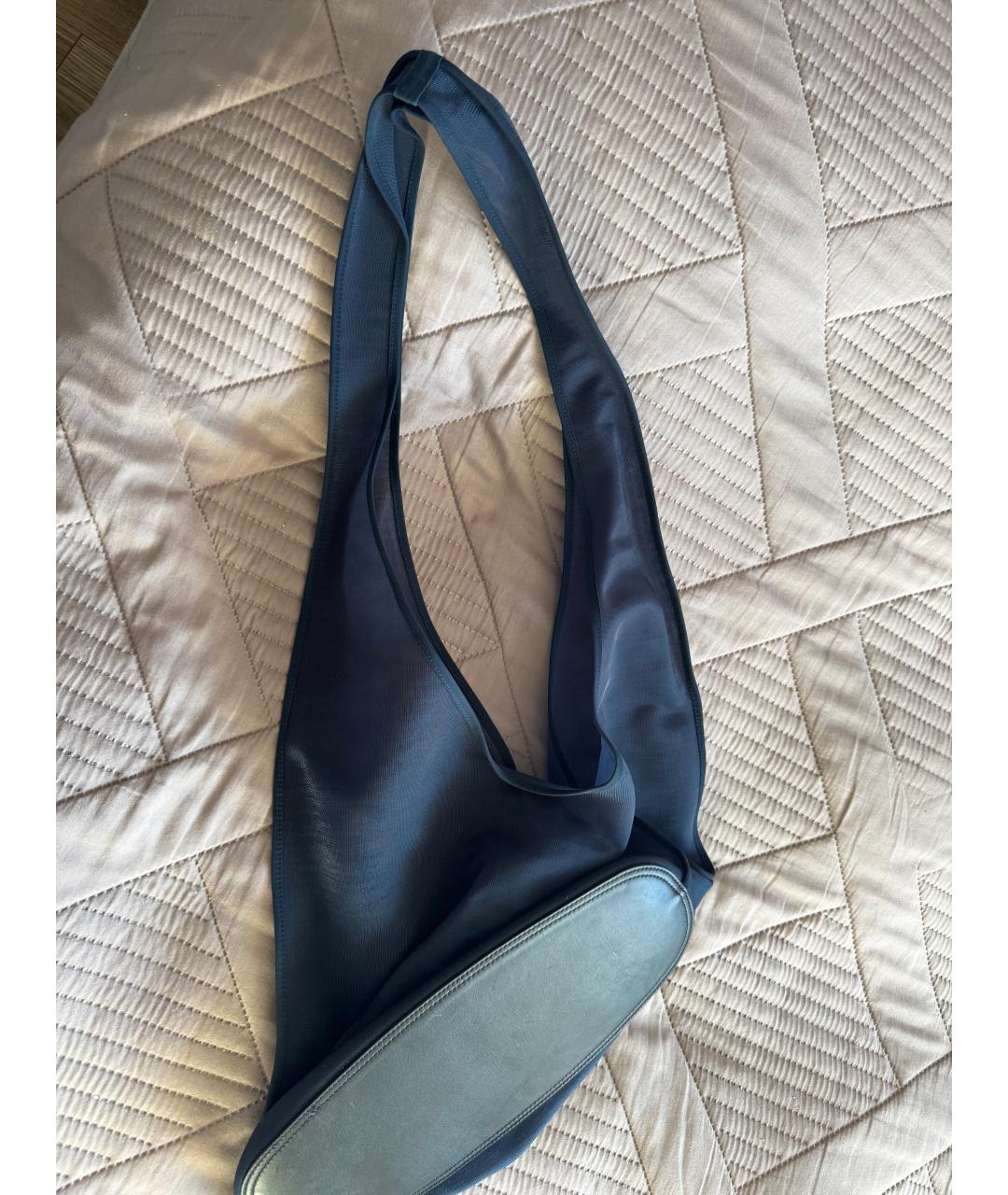 THE ROW Темно-синяя пляжная сумка, фото 8