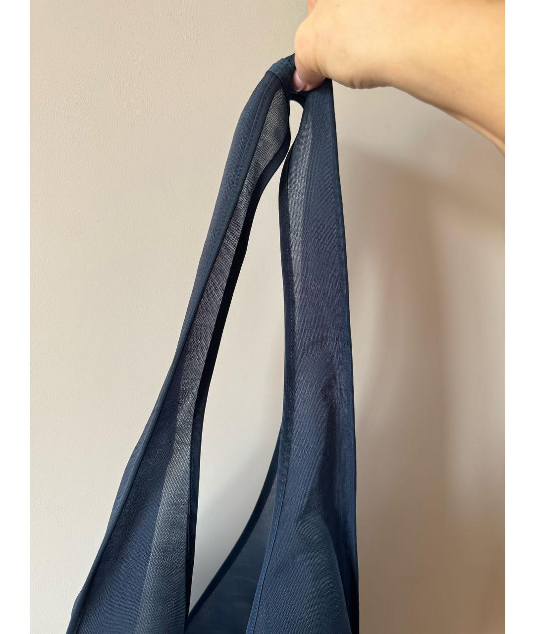 THE ROW Темно-синяя пляжная сумка, фото 5