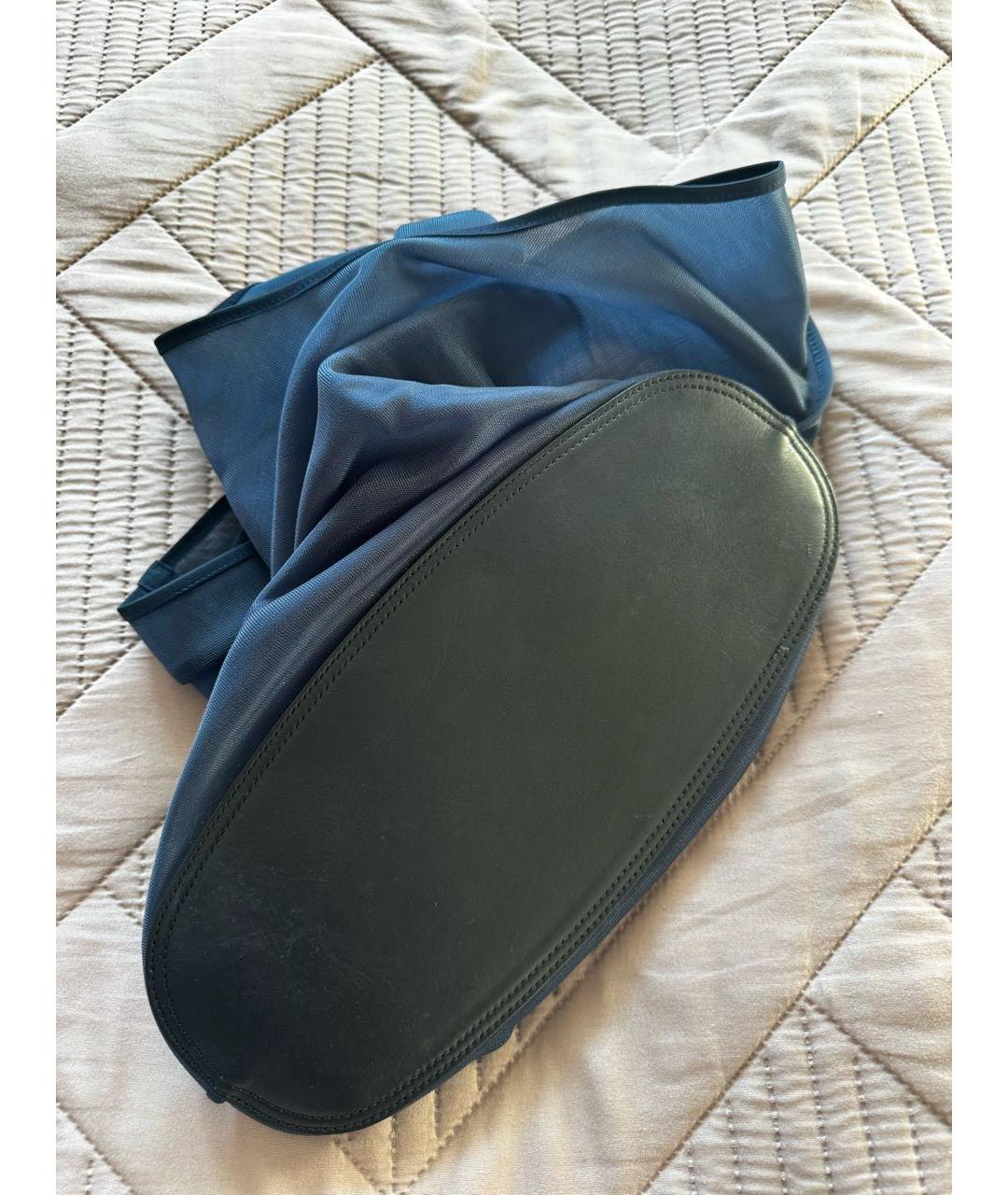 THE ROW Темно-синяя пляжная сумка, фото 7