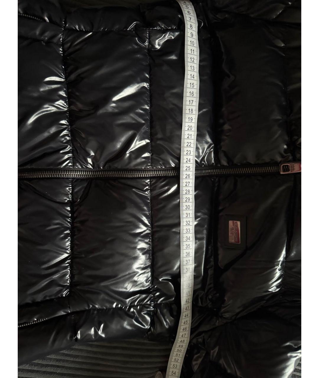 DOLCE&GABBANA Черный полиэстеровый пуховик, фото 5