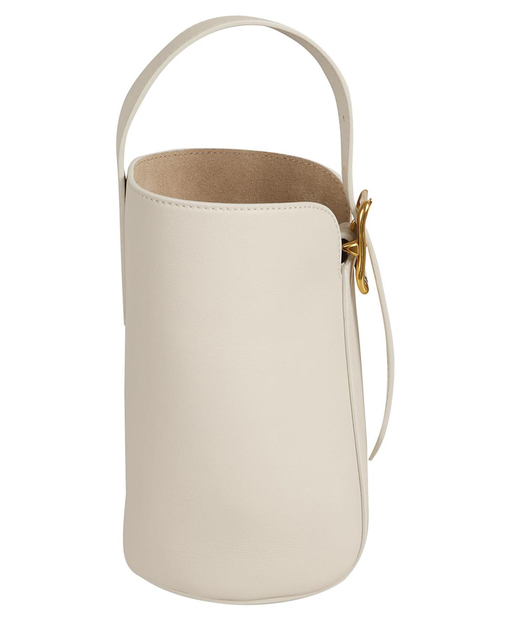 J&M Davidson Белая кожаная сумка тоут, фото 1