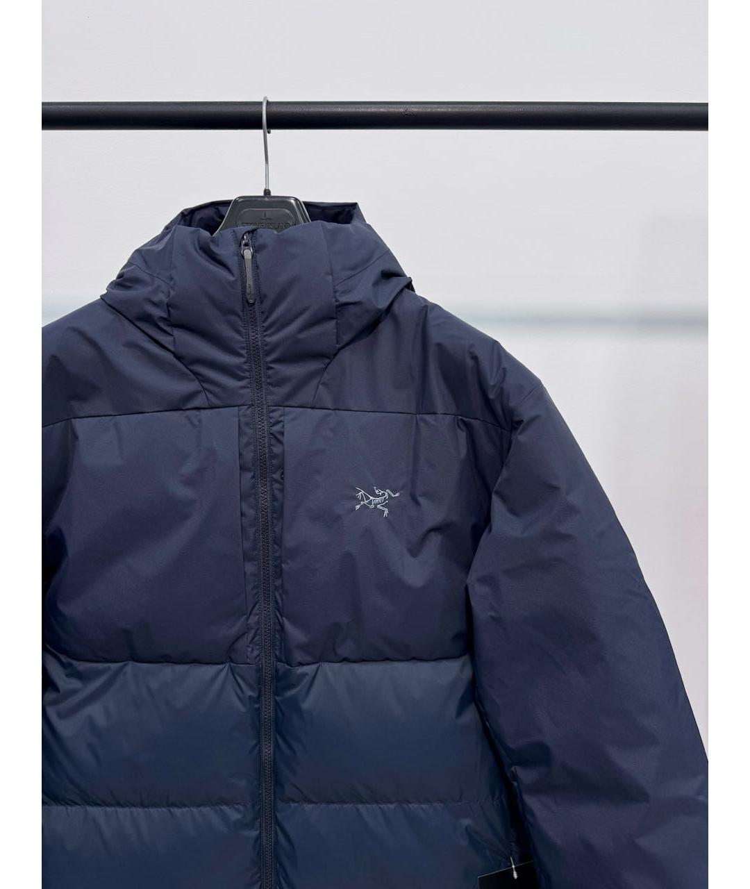 ARCTERYX Темно-синяя полиамидовая куртка, фото 2