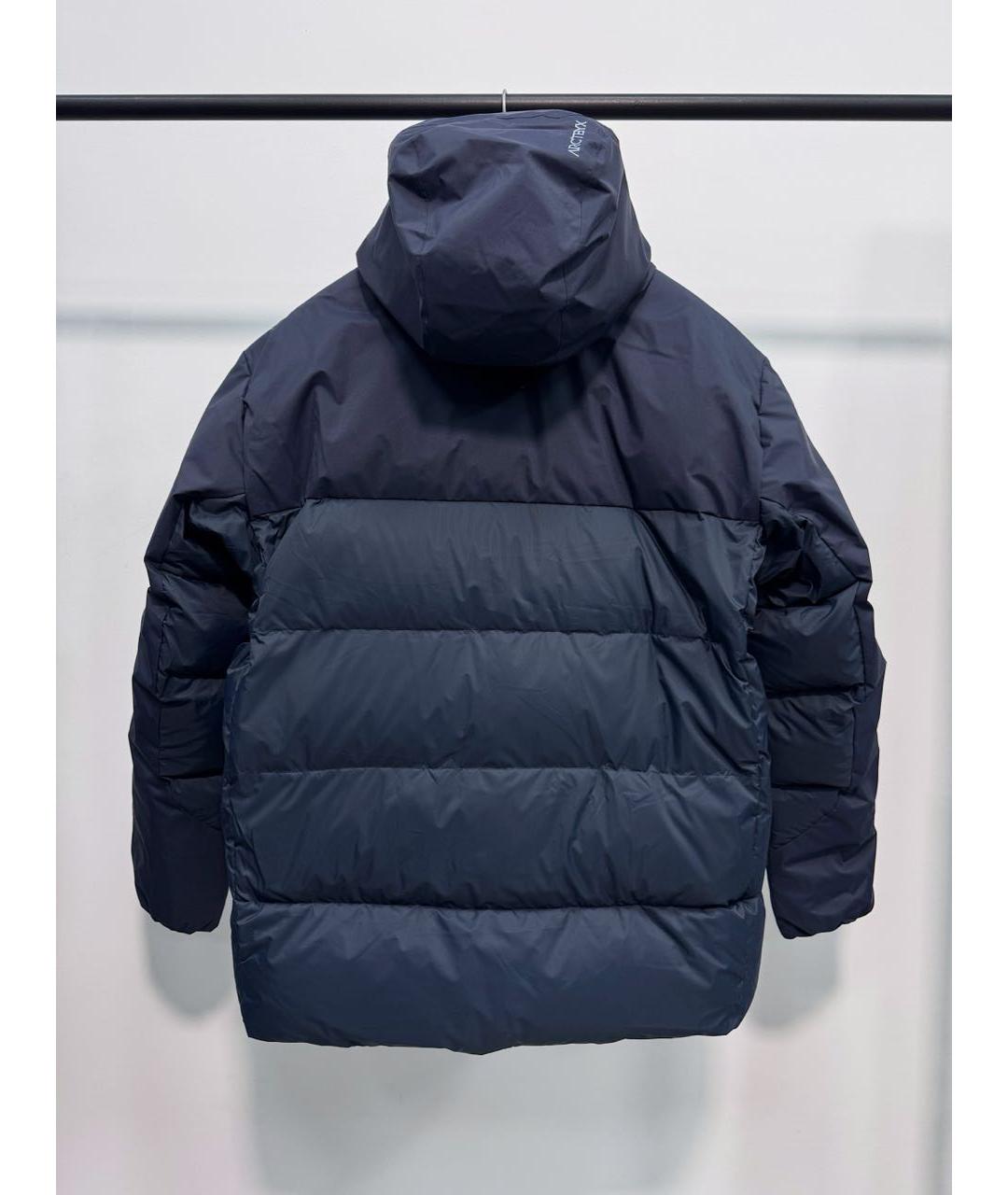 ARCTERYX Темно-синяя полиамидовая куртка, фото 4