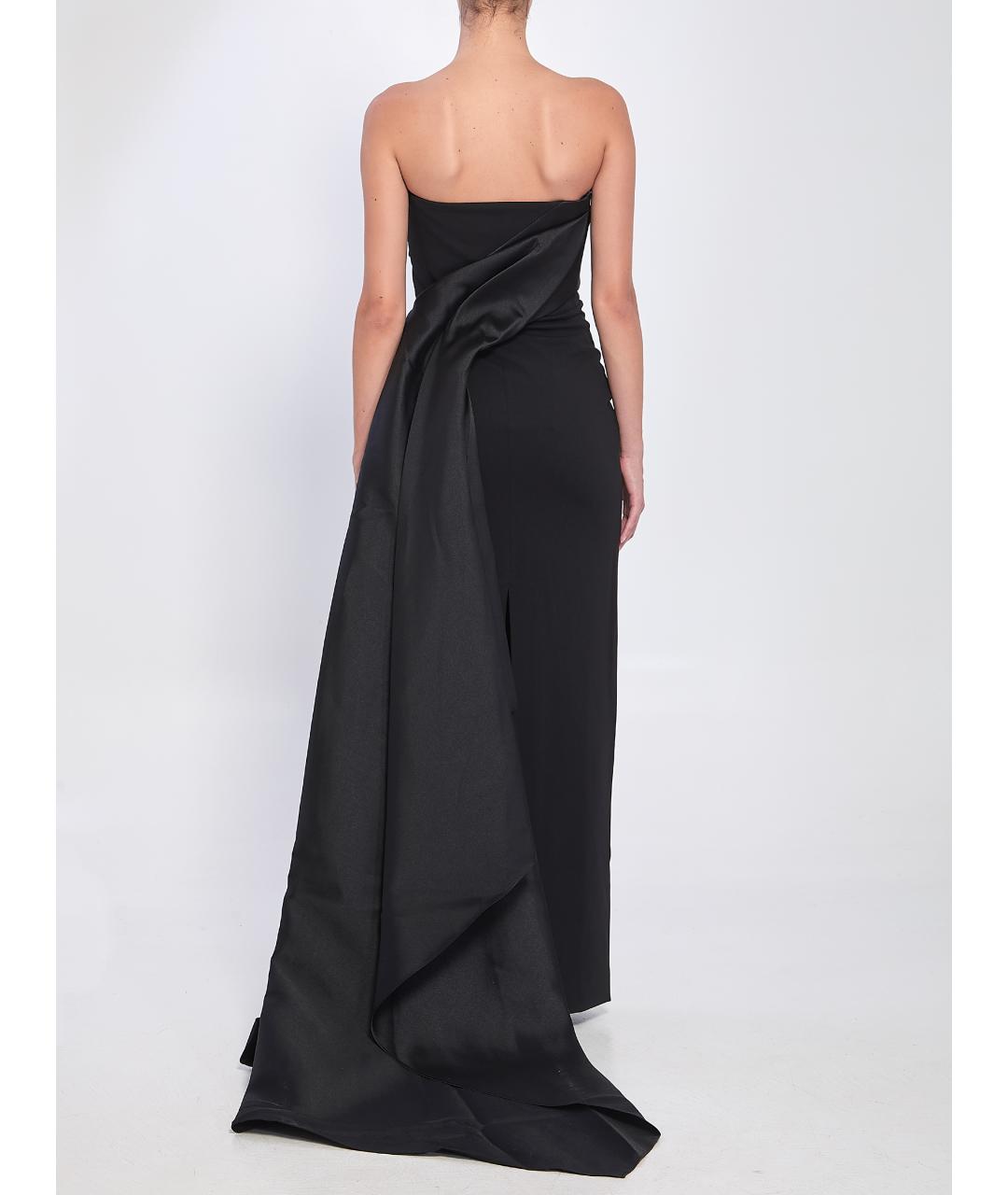 SOLACE LONDON Черное вечернее платье, фото 5