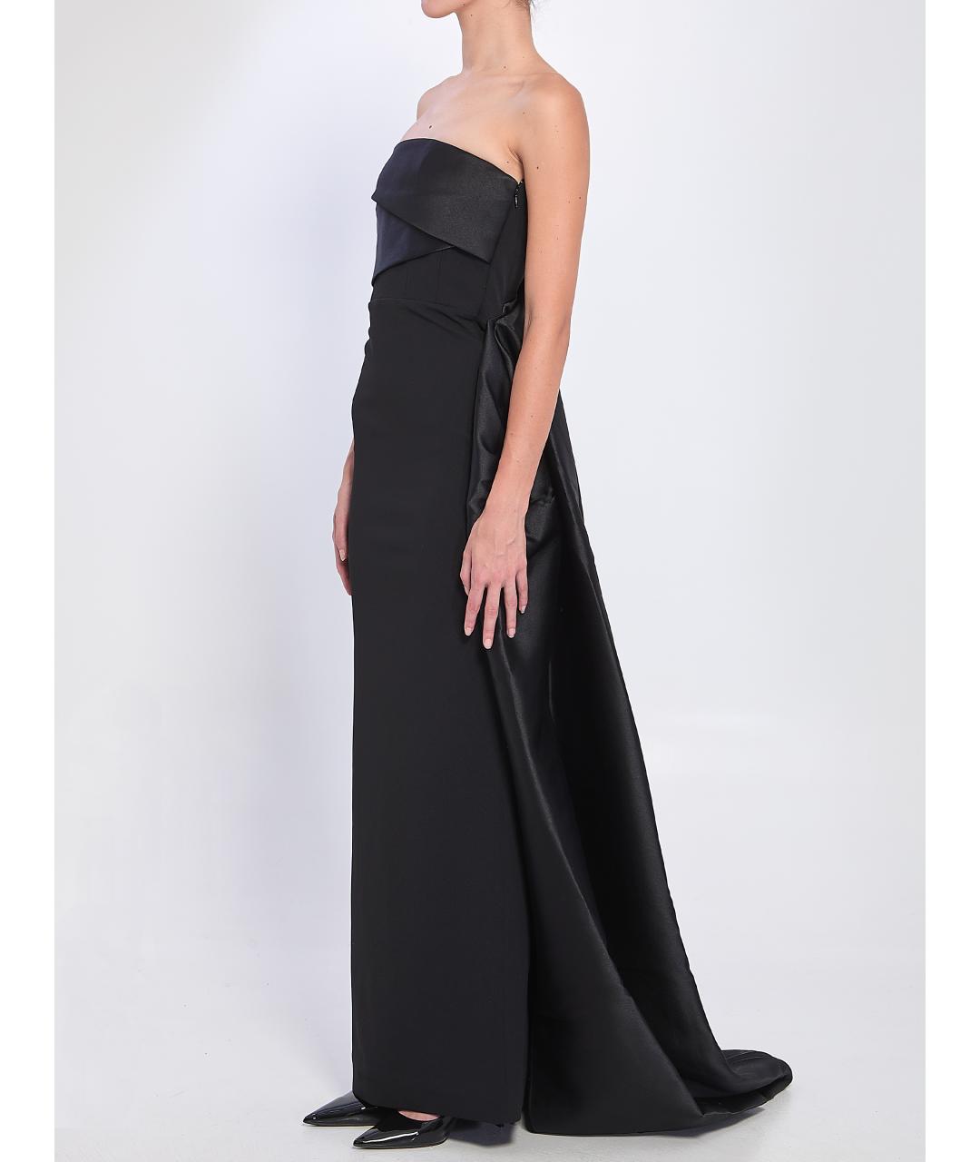 SOLACE LONDON Черное вечернее платье, фото 3