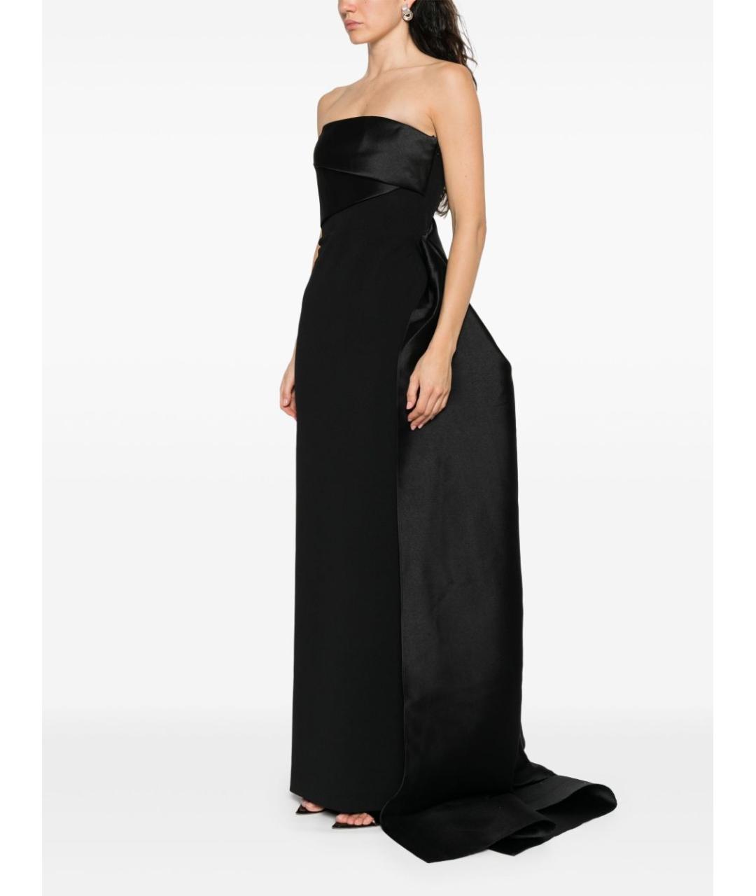 SOLACE LONDON Черное вечернее платье, фото 6