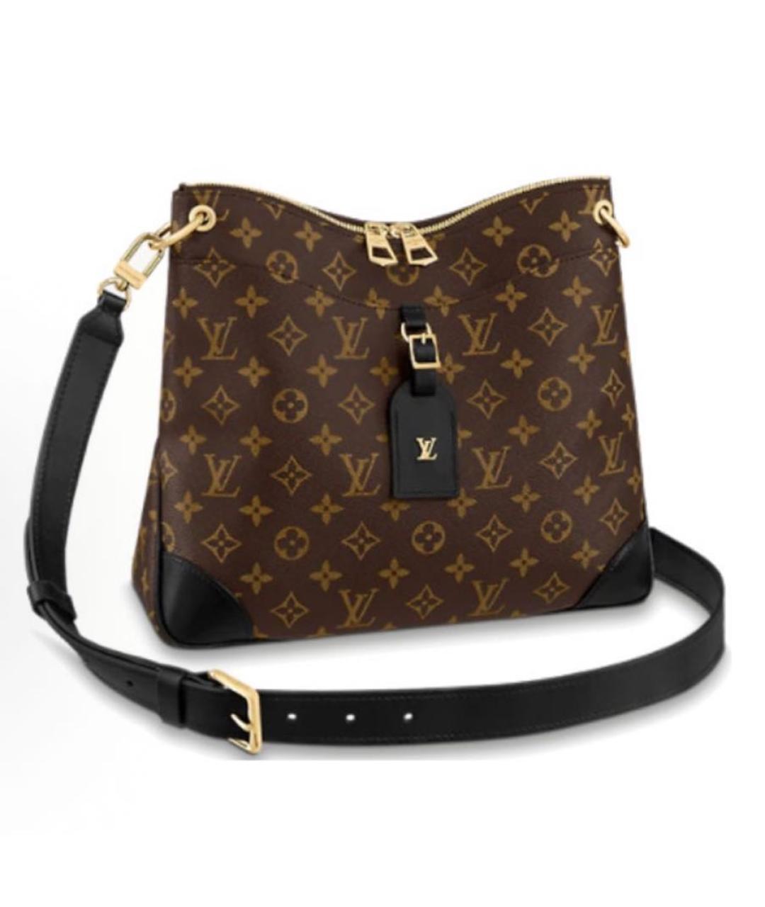 LOUIS VUITTON Коричневая сумка через плечо, фото 5