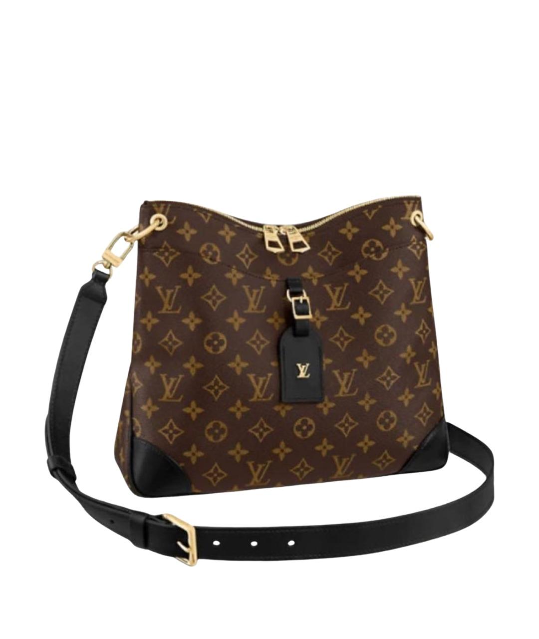 LOUIS VUITTON Коричневая сумка через плечо, фото 1