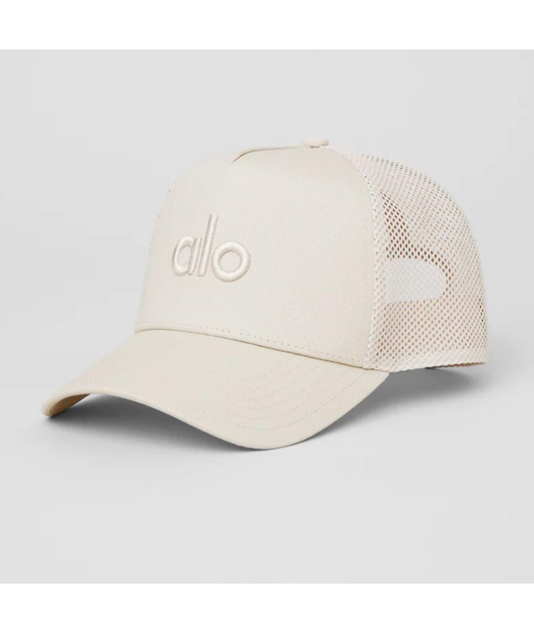 ALO YOGA Бежевая кепка, фото 2